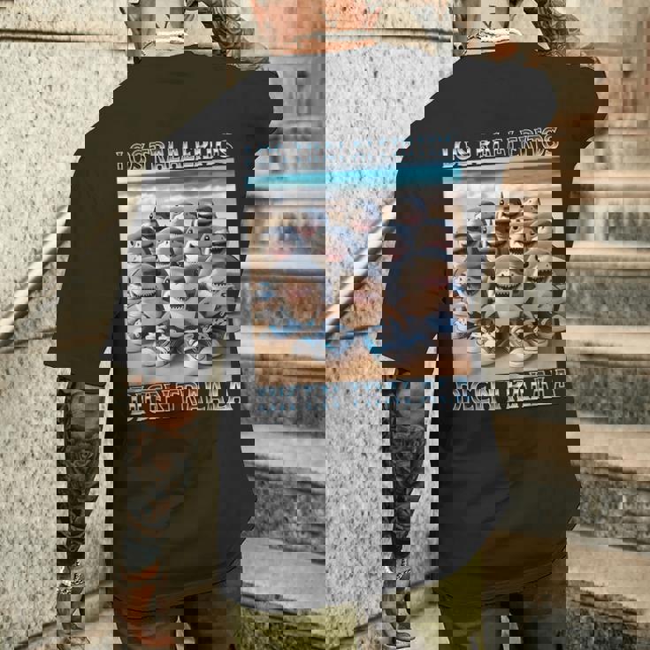 Los Traleritos Dicen Tralala イタリアンブレインロットミーム メンズTシャツ バックプリント 彼への贈り物