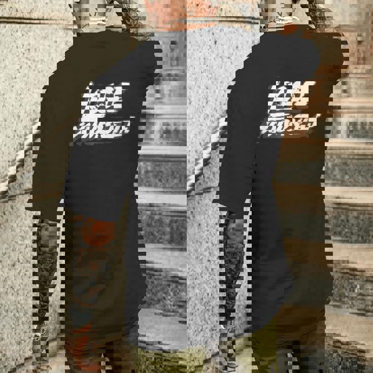 Lose Yourself メンズTシャツ バックプリント 彼への贈り物