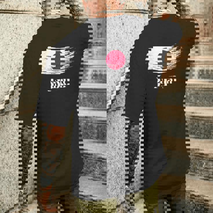 I Love Japan Graphic & Cool Japan Flag s メンズTシャツ バックプリント 彼への贈り物