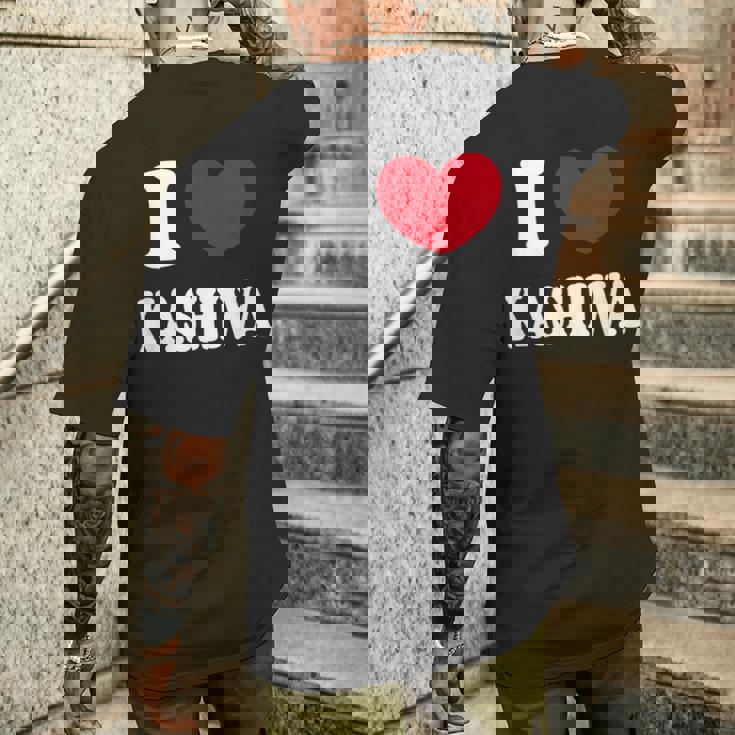 I Love Kashiwa 柏が大好き メンズTシャツ バックプリント 彼への贈り物