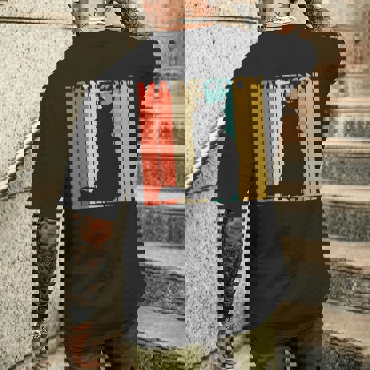 Maine Coon メインクーン メンズTシャツ バックプリント 彼への贈り物