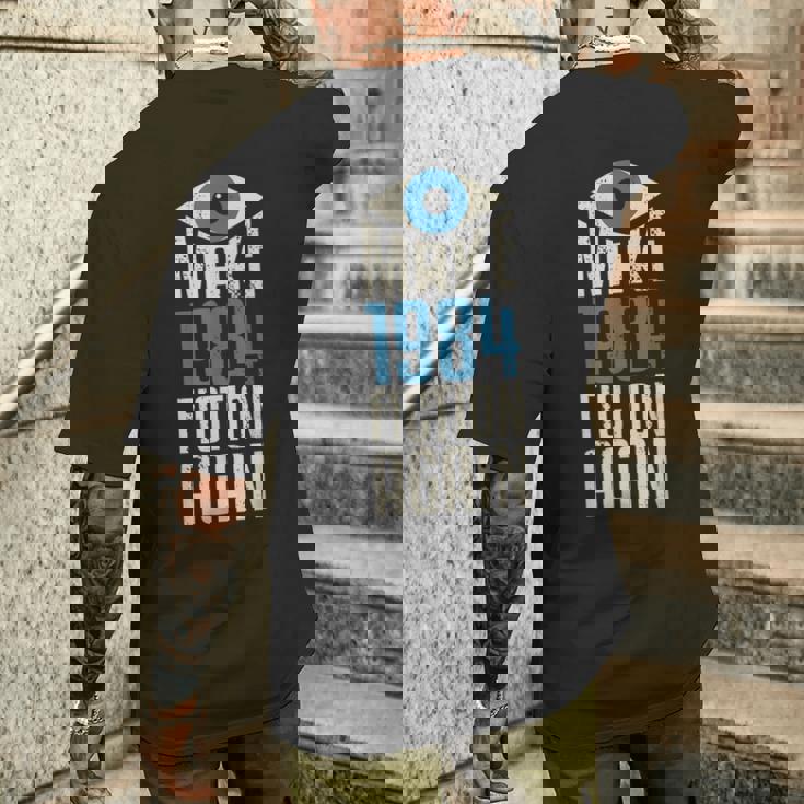 Make 1984 Fiction Again Libertarian Big Brother。 メンズTシャツ バックプリント 彼への贈り物