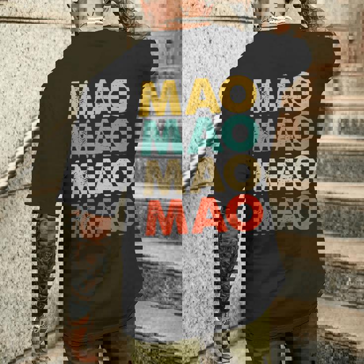 Mao 真央 メンズTシャツ バックプリント 彼への贈り物