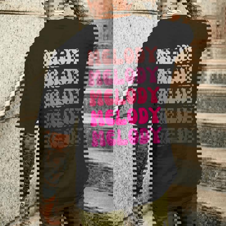 Melody メンズTシャツ バックプリント 彼への贈り物