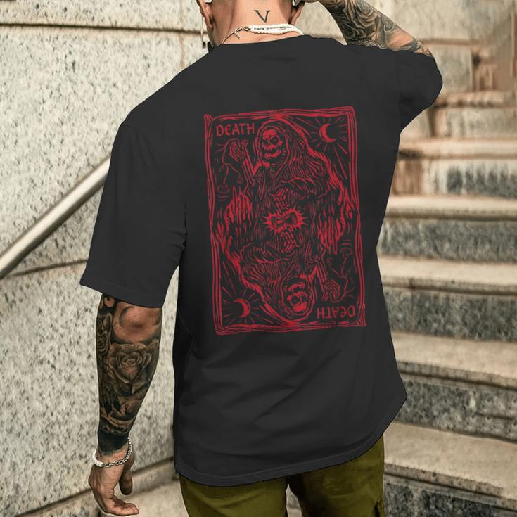 Mort Enfer Illustration atan Diable Rouge Cadeau T-shirt imprimé au dos Cadeaux pour lui