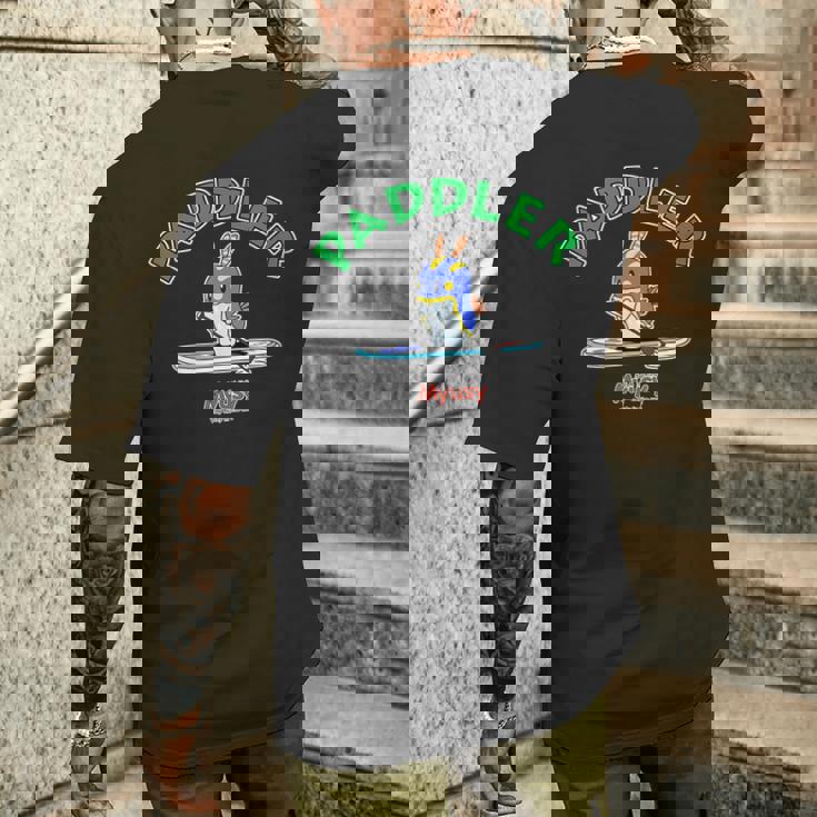 Myusyup Paddler、ウミウシ ミューシー サップ メンズTシャツ バックプリント 彼への贈り物