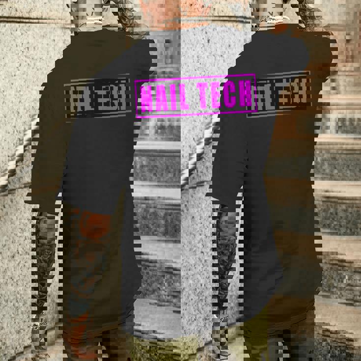 Nail Tech ネイルテック メンズTシャツ バックプリント 彼への贈り物