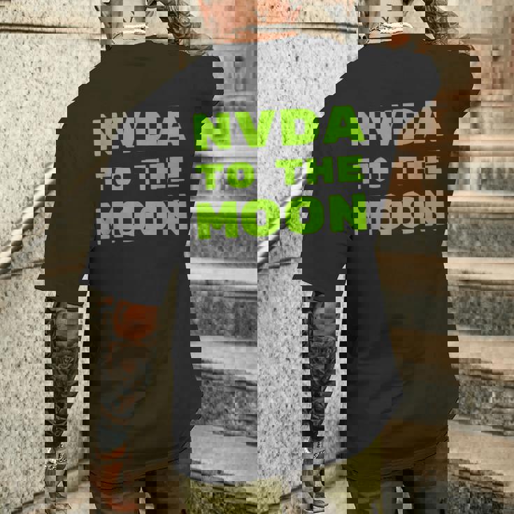Nvda トゥザムーン メンズTシャツ バックプリント 彼への贈り物