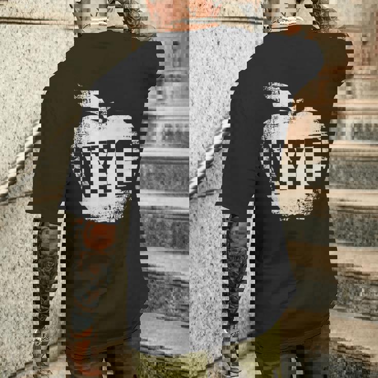 Nyc New York City シャツ レディース メンズ キッズ クール ビッグアップル メンズTシャツ バックプリント 彼への贈り物