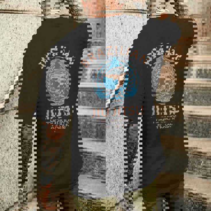 Oceanhark ブラジリアン柔術 総合格闘技 ブラジリアン柔術 メンズTシャツ バックプリント 彼への贈り物