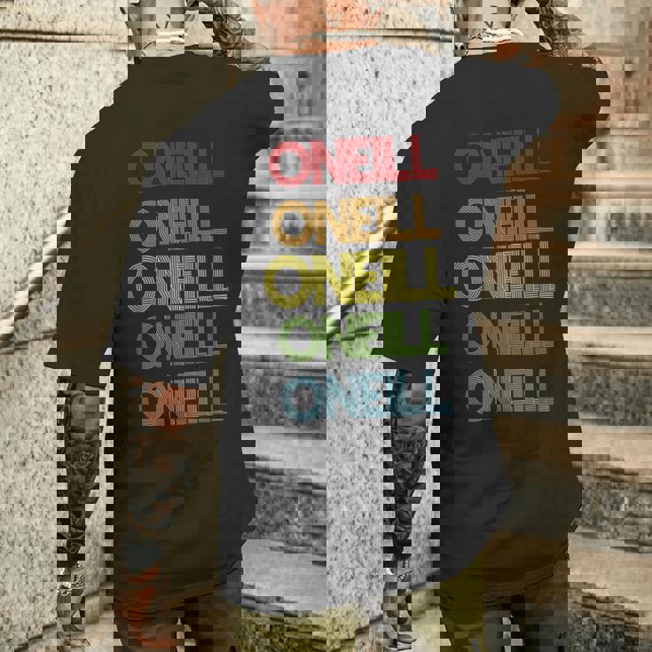 Oneillの名前 メンズTシャツ バックプリント 彼への贈り物