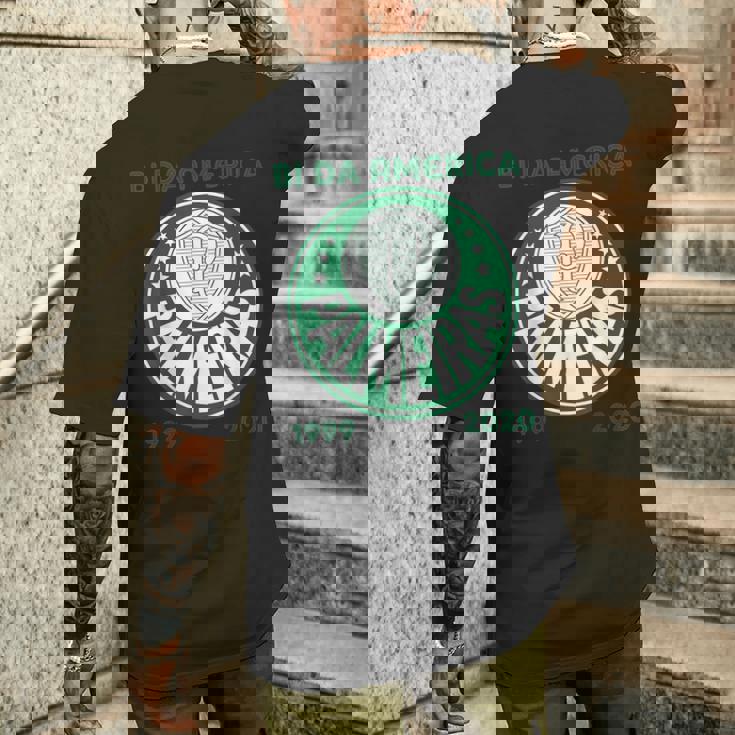 Palmeiras Bi America ブラジル サッカーtシャツ メンズTシャツ バックプリント 彼への贈り物