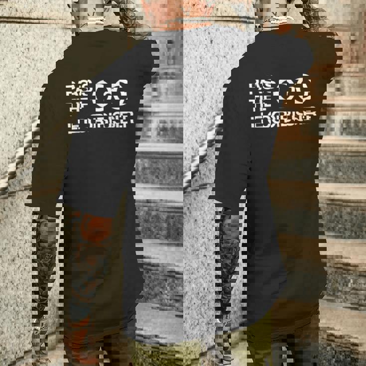 Pass The Le Corbusier Architect ホワイト メンズTシャツ バックプリント 彼への贈り物