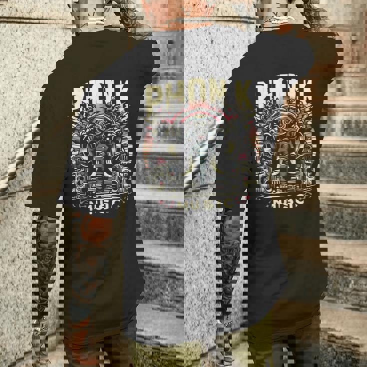 Phonk メンズTシャツ バックプリント 彼への贈り物