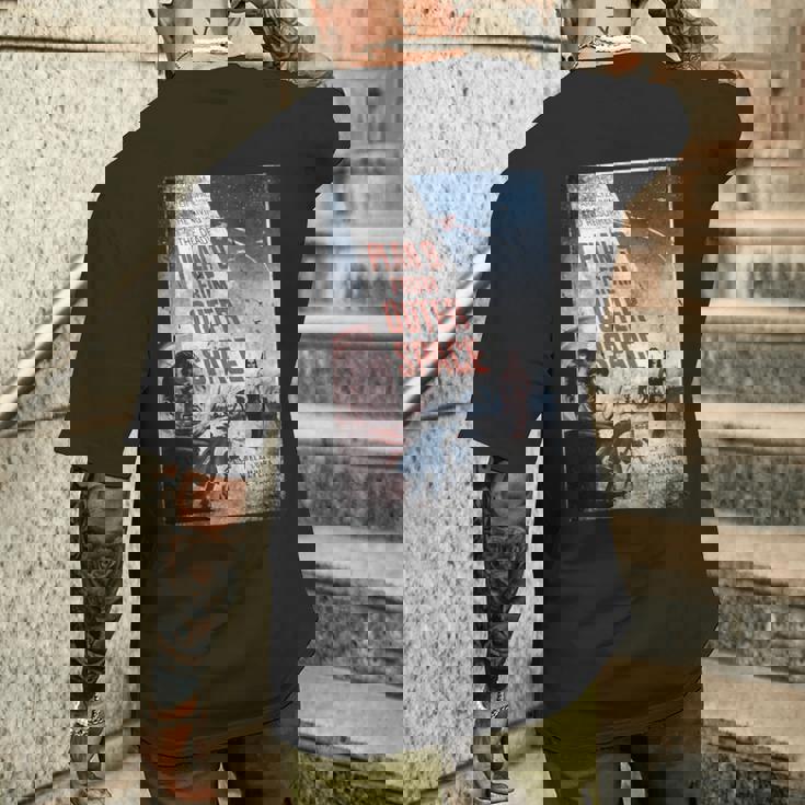 Plan 9 From Outerpace 映画ポスターシャツ ヴィンテージフィルムtシャツ メンズTシャツ バックプリント 彼への贈り物