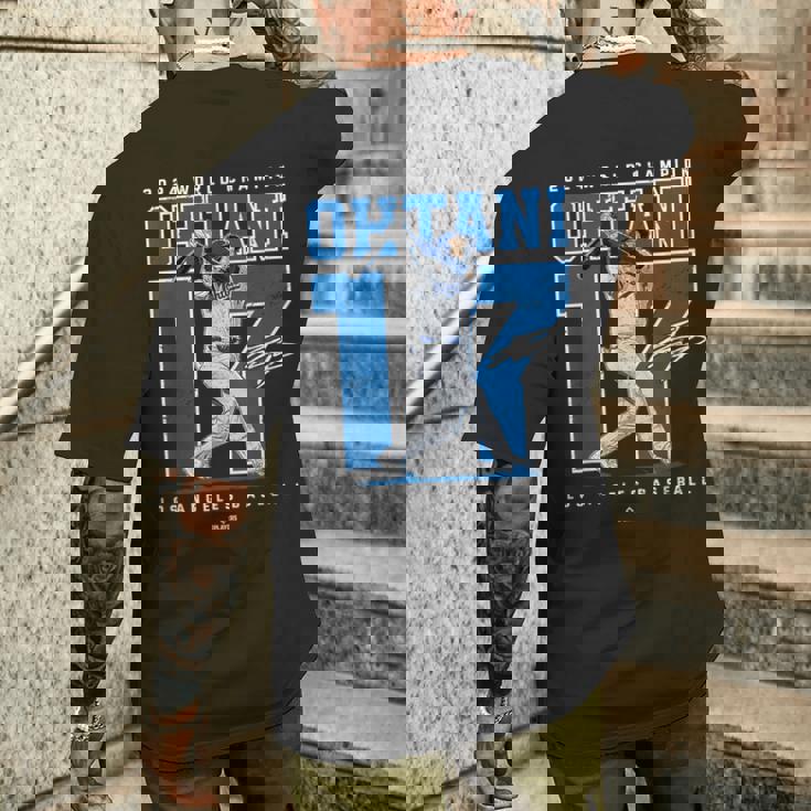 Player Number 2024 World Championhohei Ohtani Mlbpa メンズTシャツ バックプリント 彼への贈り物