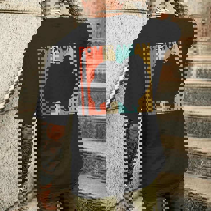 Pomeranian ポメラニアン メンズTシャツ バックプリント 彼への贈り物