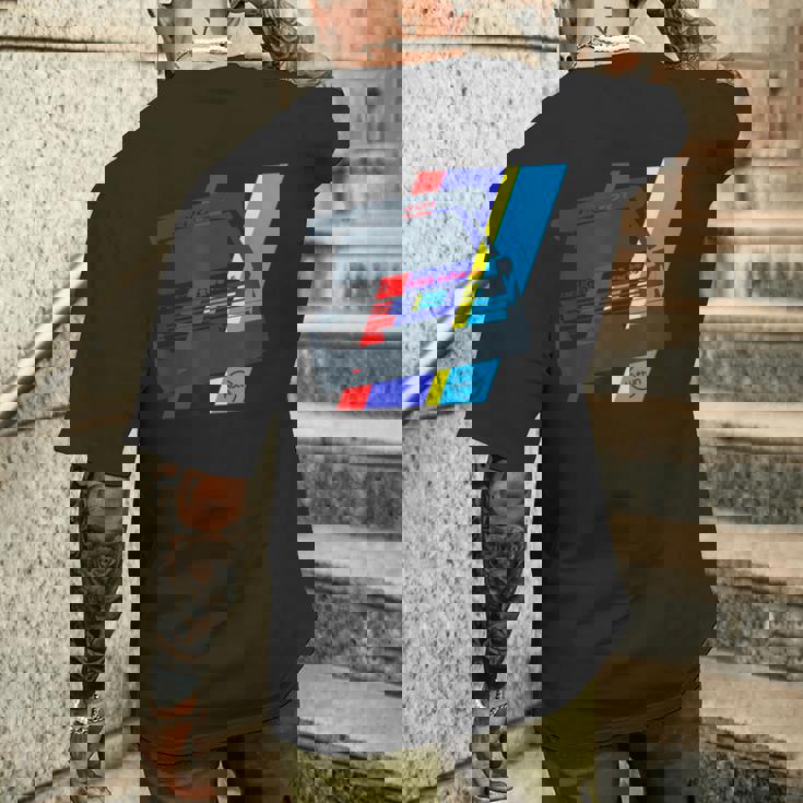 Rallye Group B クラシックカーレースとモータースポーツレース メンズTシャツ バックプリント 彼への贈り物