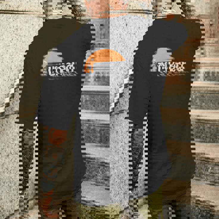 Rock Beach メンズTシャツ バックプリント 彼への贈り物