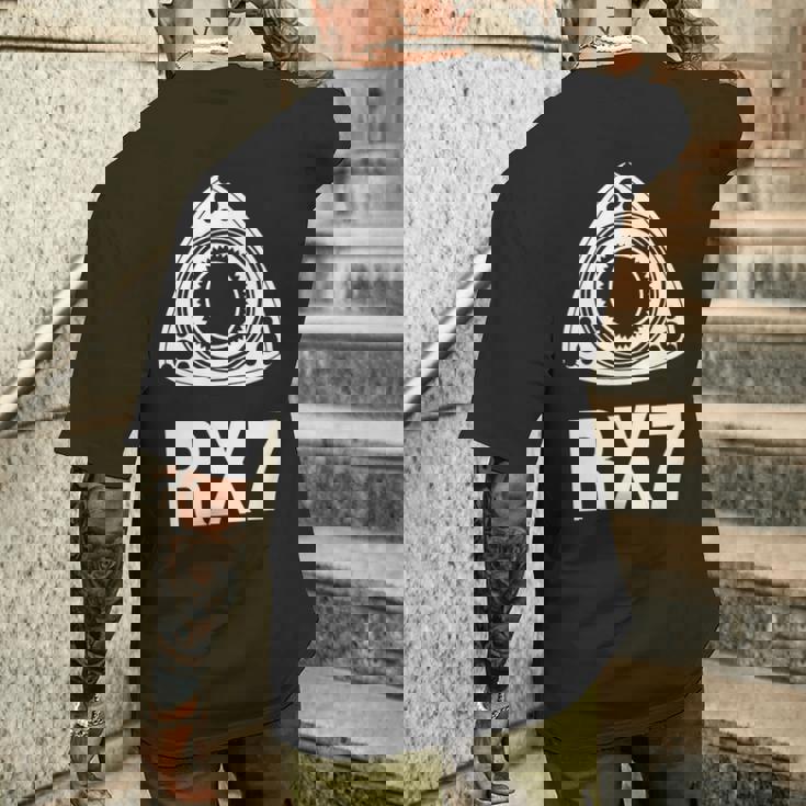 Rx7 ロータリー メンズTシャツ バックプリント 彼への贈り物