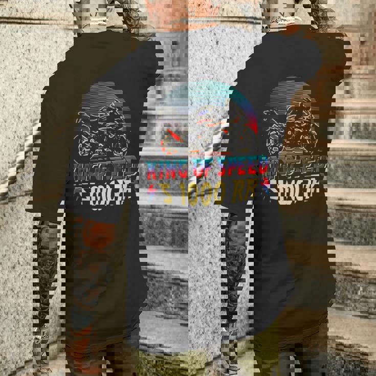 S1000rr バイク スーパースポーツ スーパーバイク スピード メンズTシャツ バックプリント 彼への贈り物