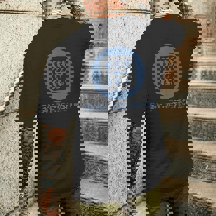 Save Thetick メンズTシャツ バックプリント 彼への贈り物