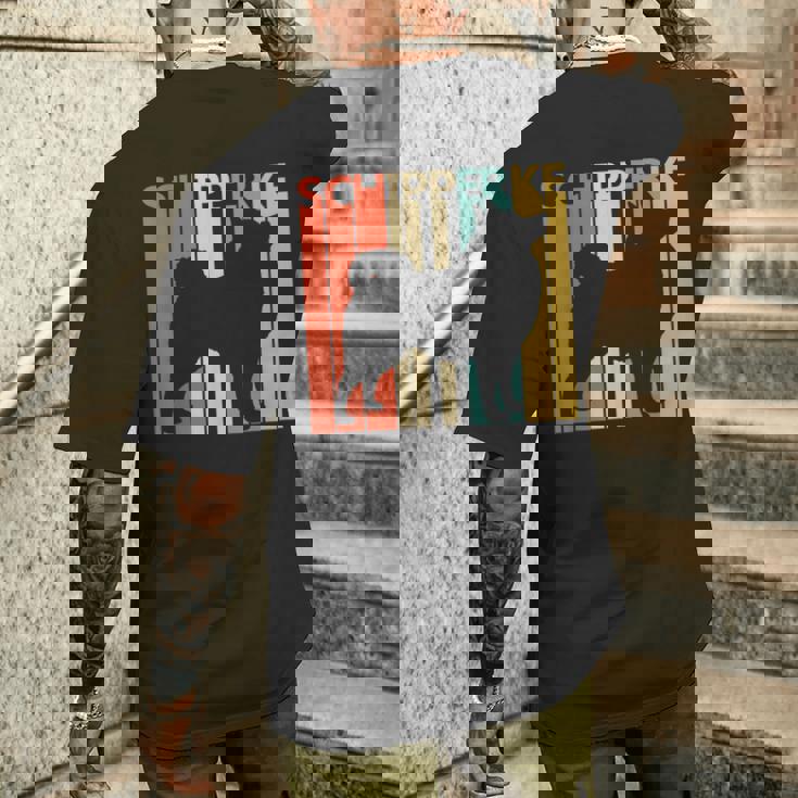 Schipperke スキッパーキ メンズTシャツ バックプリント 彼への贈り物