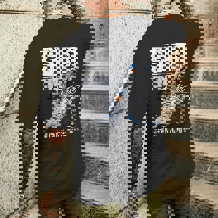 Sho-Time Fastest To 50-50Hohei Ohtani Los Angeles Mlbpa メンズTシャツ バックプリント 彼への贈り物