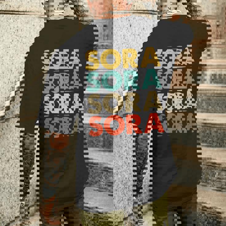 Sora 空 メンズTシャツ バックプリント 彼への贈り物