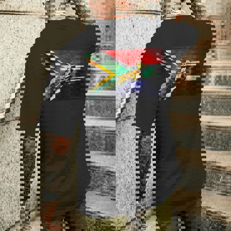 Springbok Bokke 南アフリカ国旗 ヴィンテージ ラグビー メンズTシャツ バックプリント 彼への贈り物