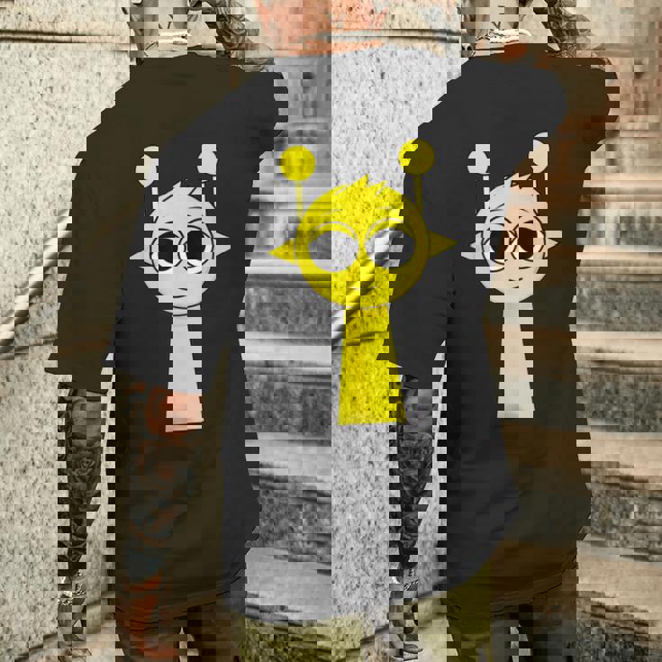 Sprunkiのサイモン メンズTシャツ バックプリント 彼への贈り物