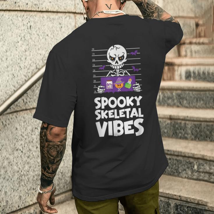 Squelette Effrayantkeletalibes T-shirt imprimé au dos Cadeaux pour lui