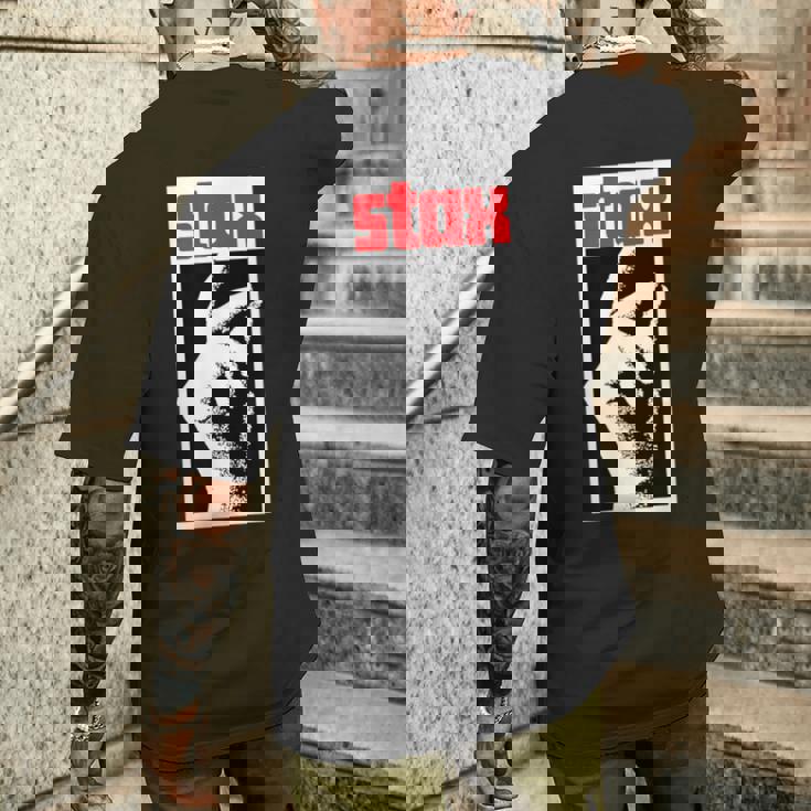 Stax「Classicnap」ロゴ。 メンズTシャツ バックプリント 彼への贈り物