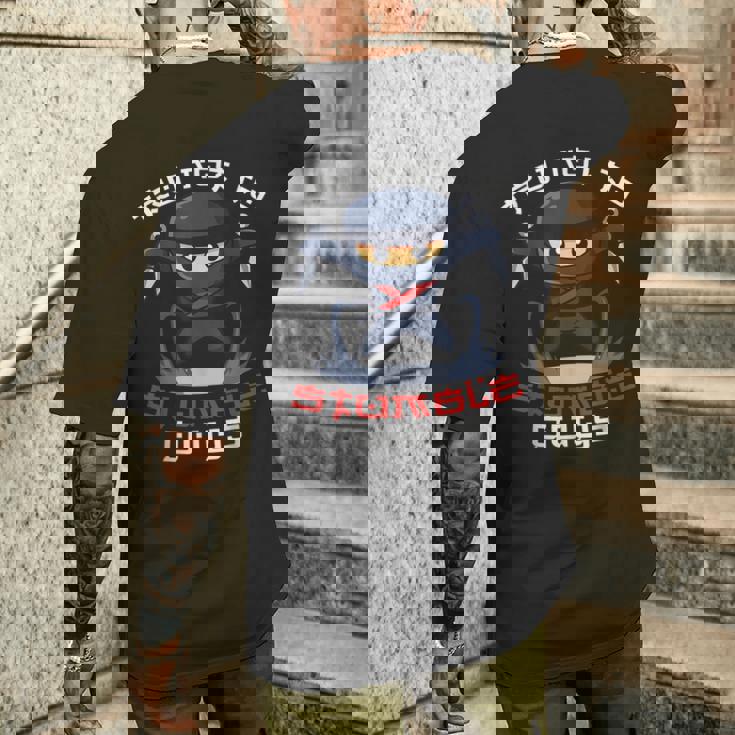 Stumble Guys Ninjas Gamestumble Guys キッズ メンズTシャツ バックプリント 彼への贈り物