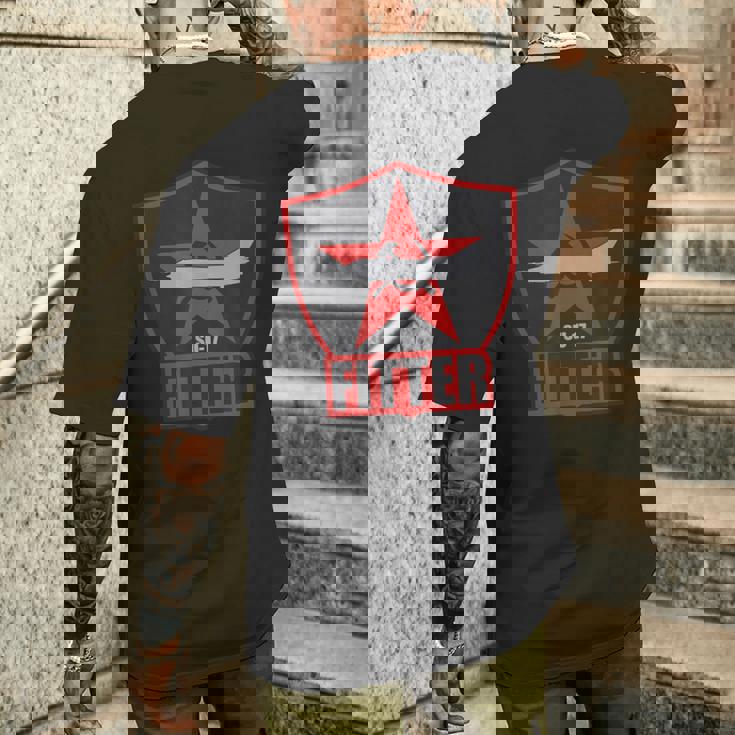 Su-17 Fitter メンズTシャツ バックプリント 彼への贈り物