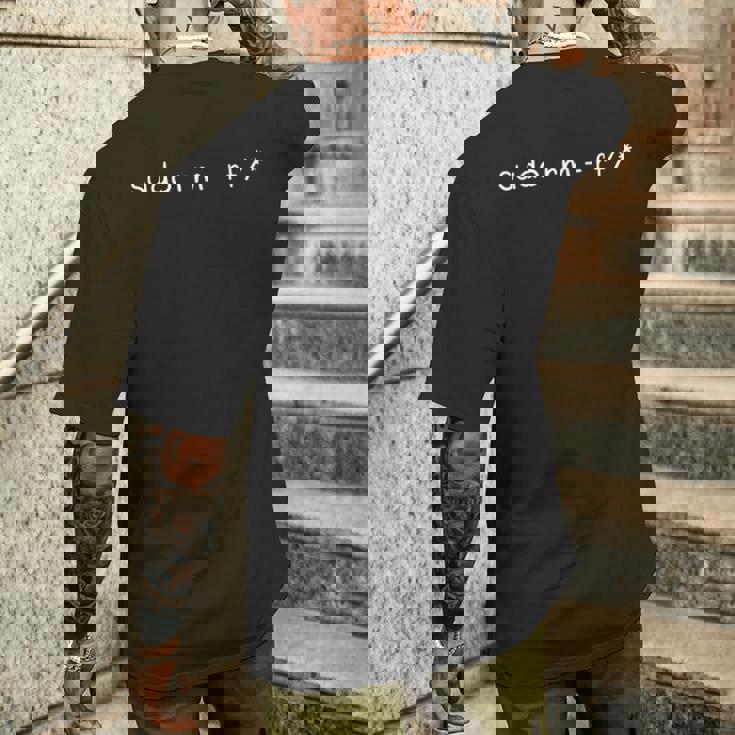 Sudo Rm-Rfおもしろいlinuxコーディング メンズTシャツ バックプリント 彼への贈り物