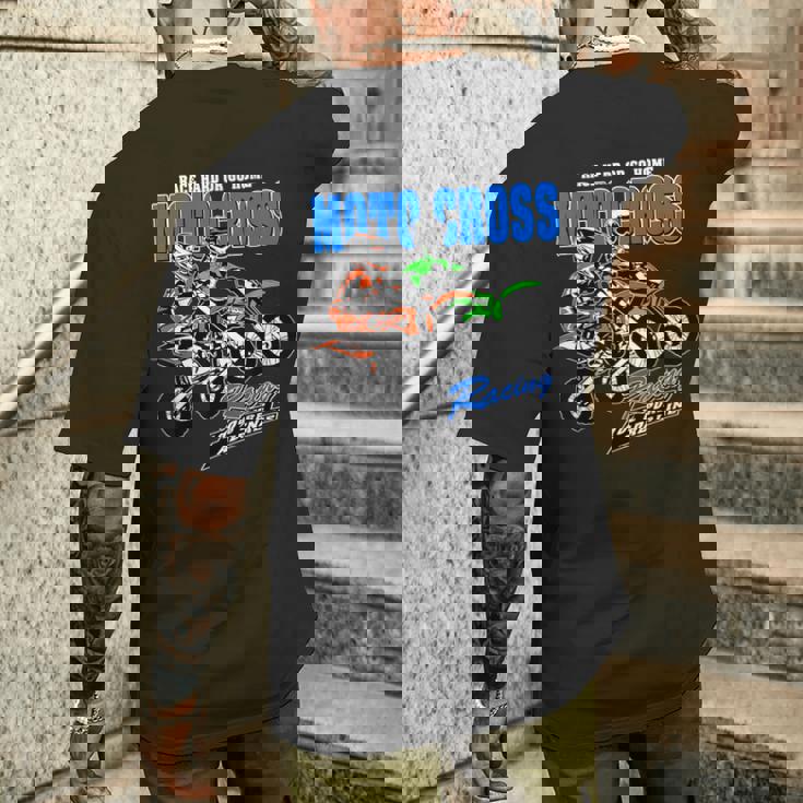 Supercross キッズ モトクロス メンズTシャツ バックプリント 彼への贈り物