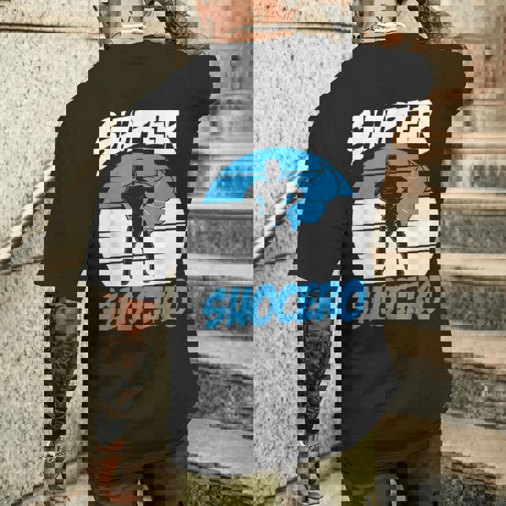 Superuocero Regalo Del Genero Festa Del Papà T-shirt da uomo con stampa posteriore Regalos para él