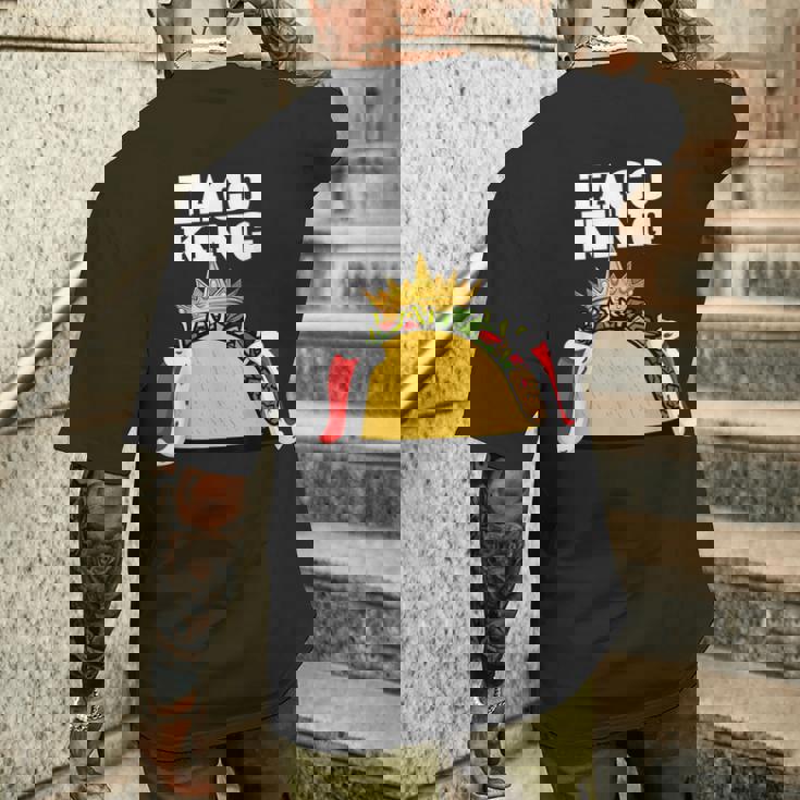 Taco King シャツ タコス愛好家用 メンズTシャツ バックプリント 彼への贈り物