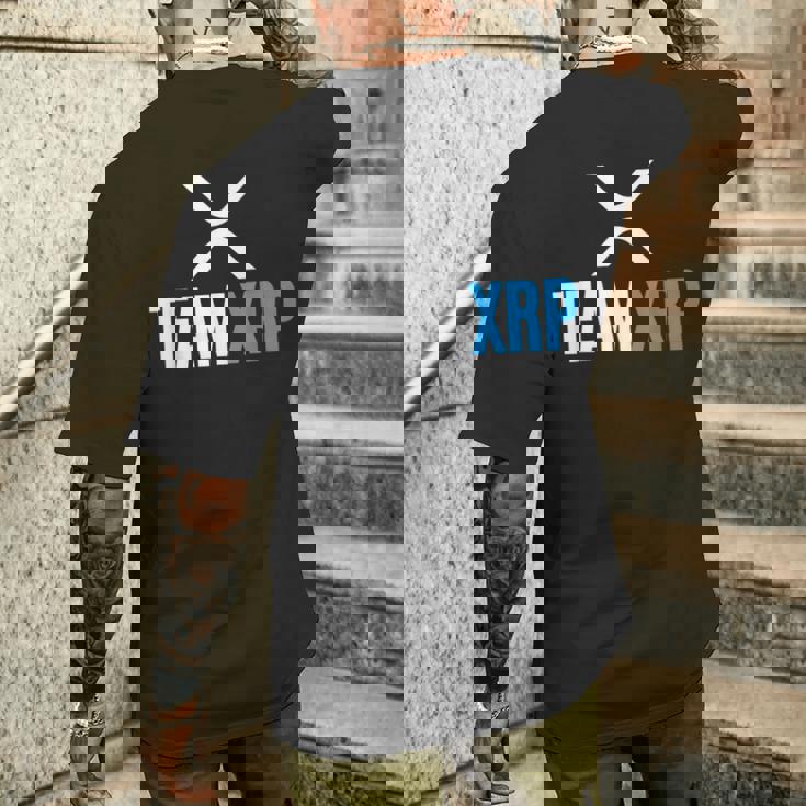 Team Xrp メンズTシャツ バックプリント 彼への贈り物