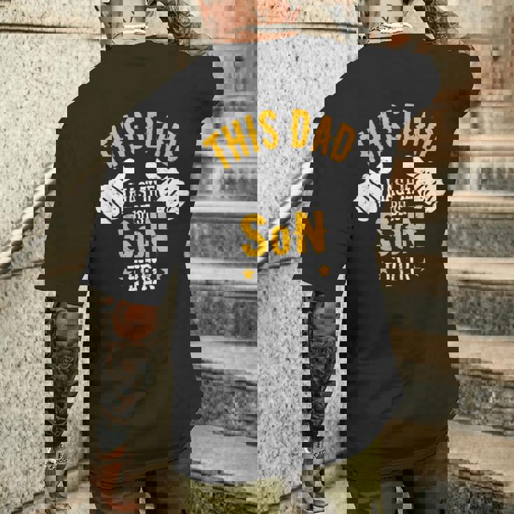 This Dad Has The Beston Ever 父の日 Fromon メンズTシャツ バックプリント 彼への贈り物