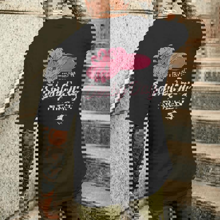 This Is My Derby Dayドレス 面白い競馬衣装 メンズTシャツ バックプリント 彼への贈り物