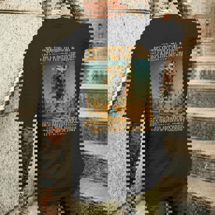 Trippa Troppa Tralala Ai モンスター イタリアン ブレイン ロート キッズ ボーイズ メンズTシャツ バックプリント 彼への贈り物