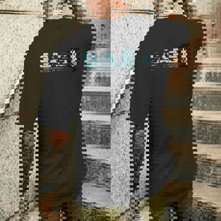 Ukas 特殊航空サービス イギリス陸軍 特殊部隊 メンズTシャツ バックプリント 彼への贈り物