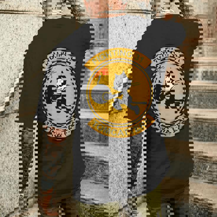 Vf-31 Tomcatters メンズTシャツ バックプリント 彼への贈り物