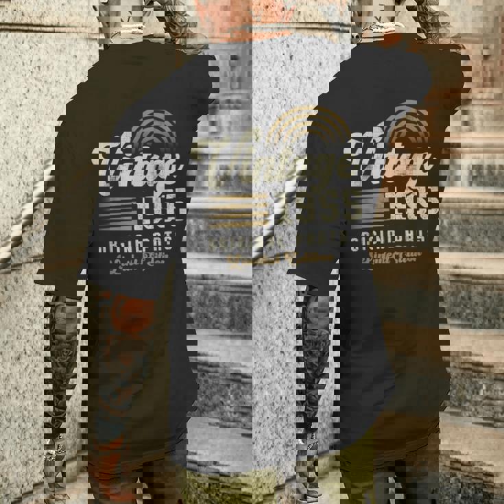 Vintage 1955 オリジナルパーツ 70歳の誕生日 メンズTシャツ バックプリント 彼への贈り物