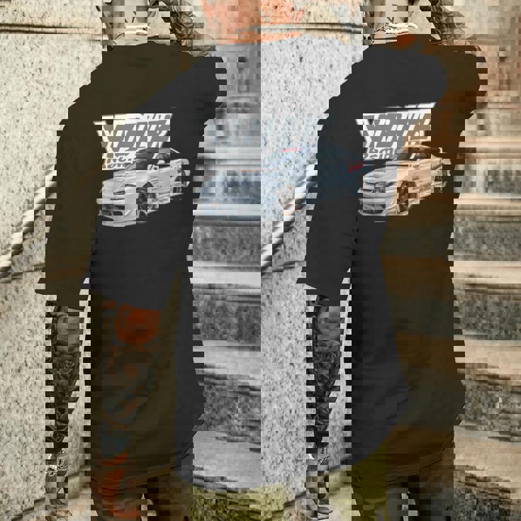 Volksのs15シルビアドリフトカースペック メンズTシャツ バックプリント 彼への贈り物