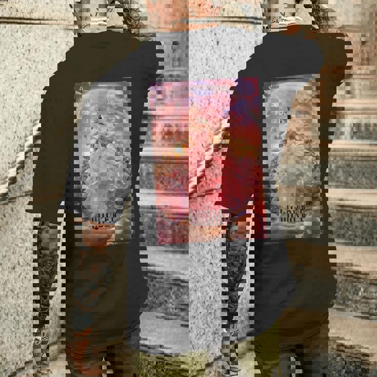 Wicked Glinda Bubble ポスター メンズTシャツ バックプリント 彼への贈り物