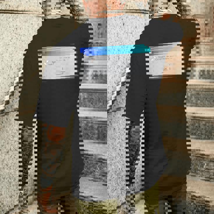 Windows 95 ヴィンテージ ヴェイパーウェーブ Windows 95 メンズTシャツ バックプリント 彼への贈り物