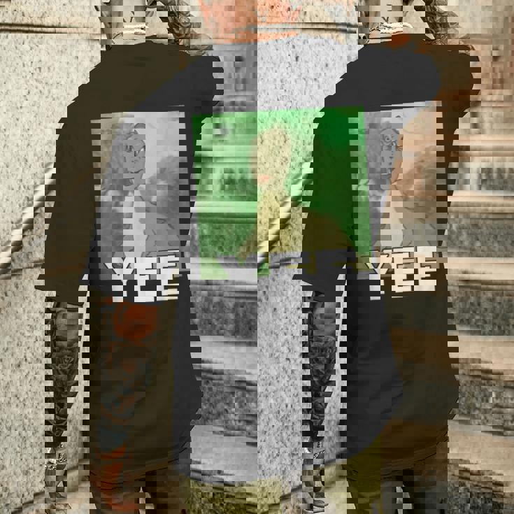 Yee 恐竜 メンズTシャツ バックプリント 彼への贈り物